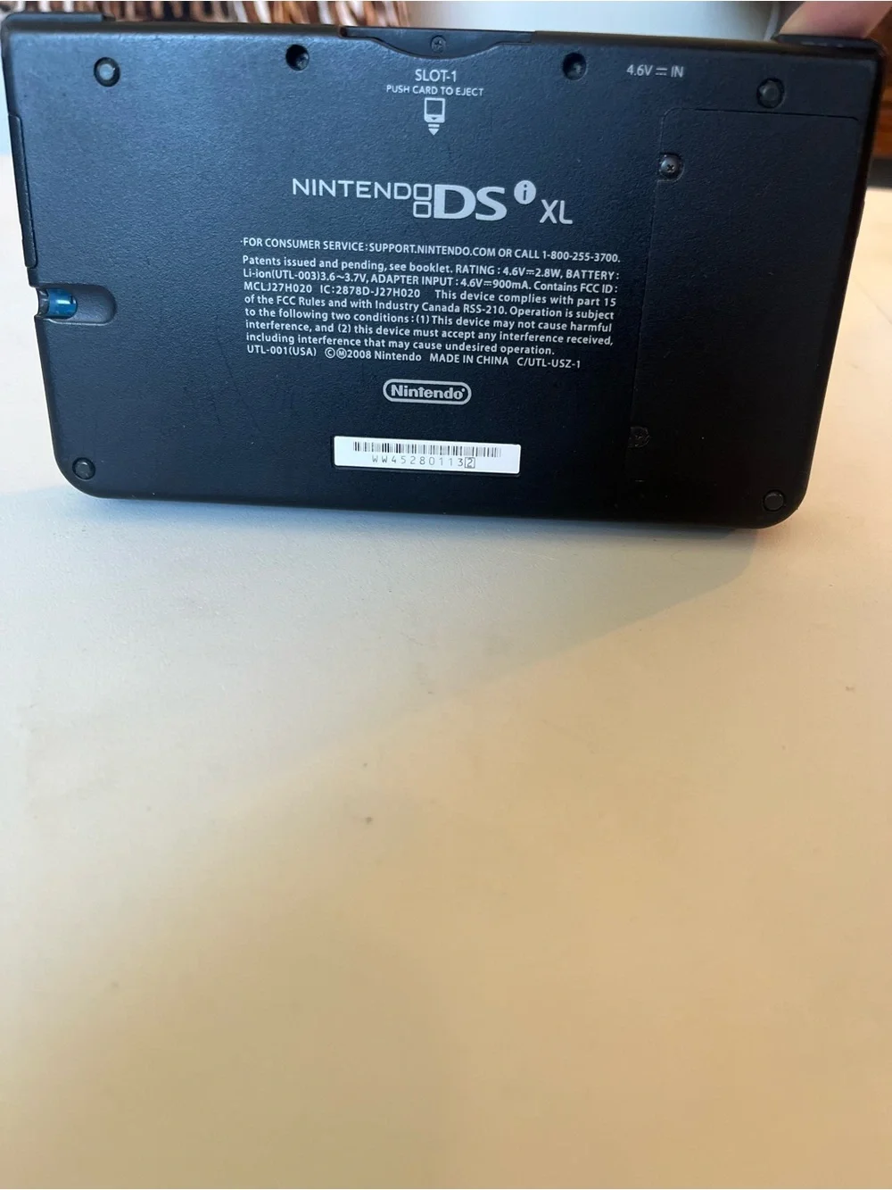 Nintendo DSi- Midnight Blue with Red Stylus